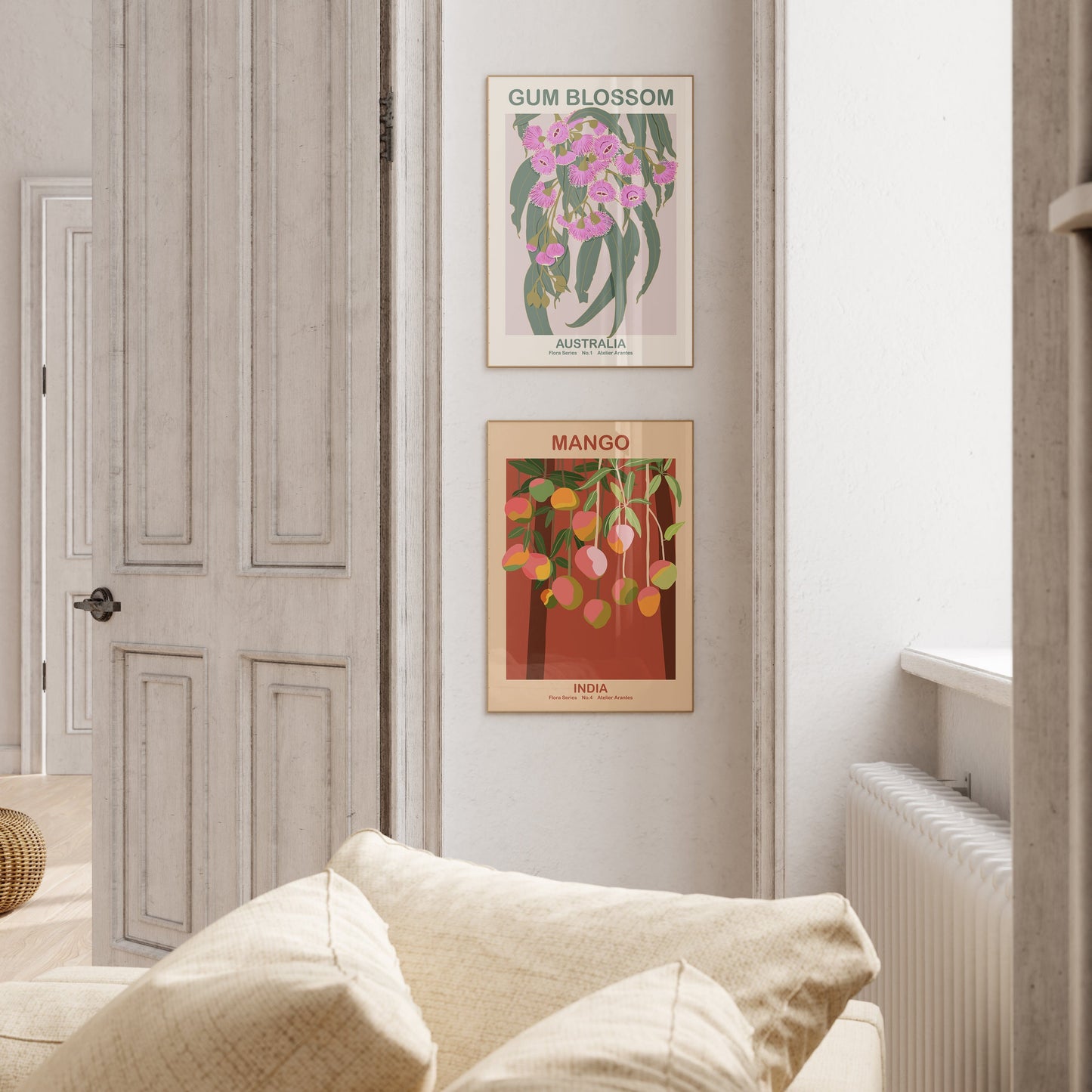 Australia Flora Series No.1 Wall Art Print Unframed Art Print Atelier Arantes