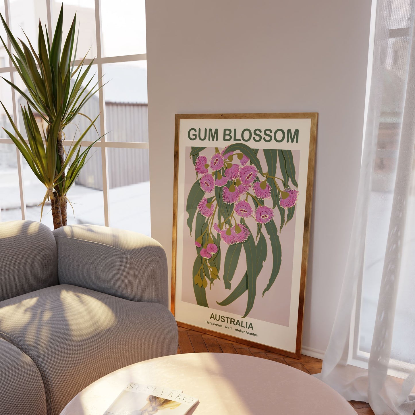 Australia Flora Series No.1 Wall Art Print Unframed Art Print Atelier Arantes