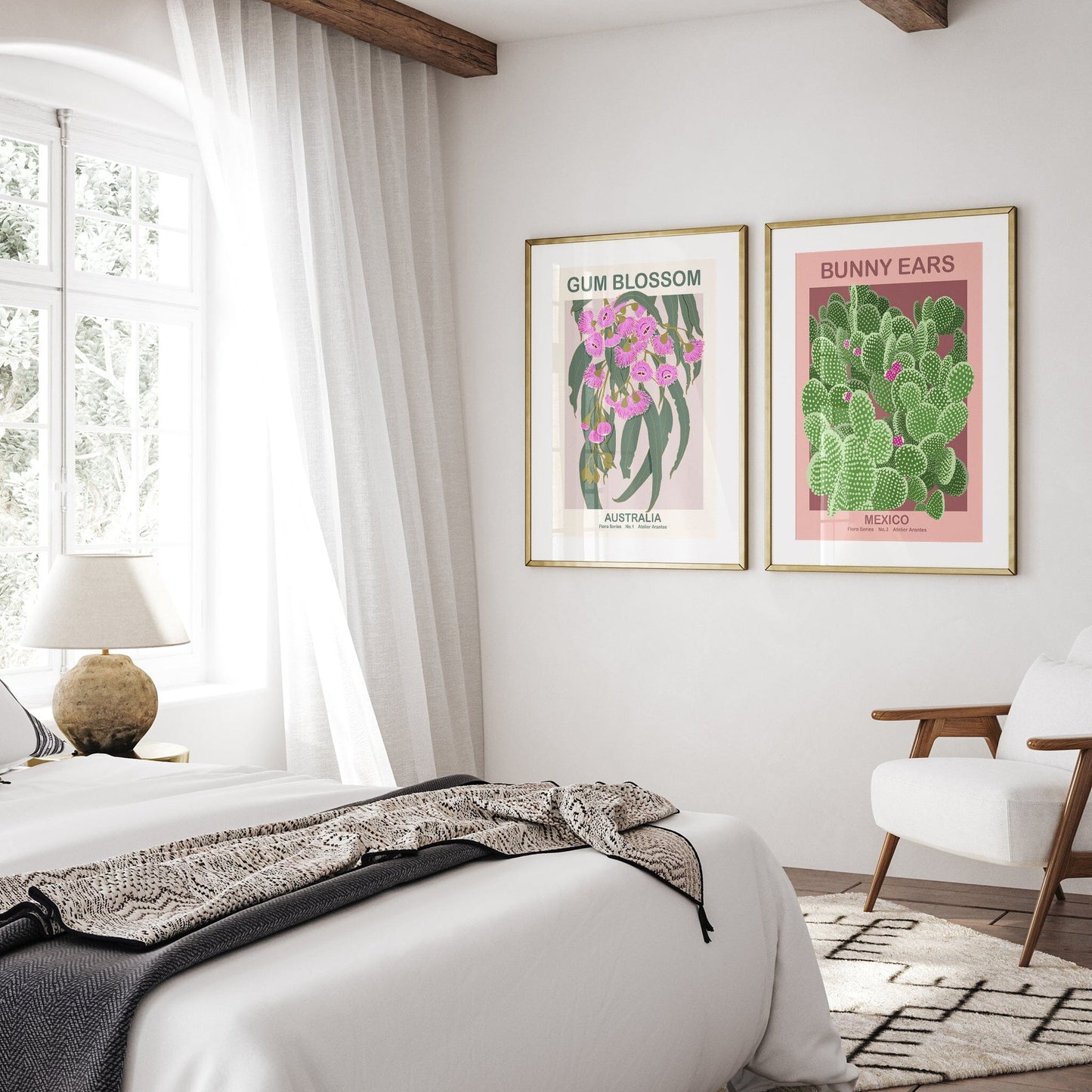 Australia Flora Series No.1 Wall Art Print Unframed Art Print Atelier Arantes