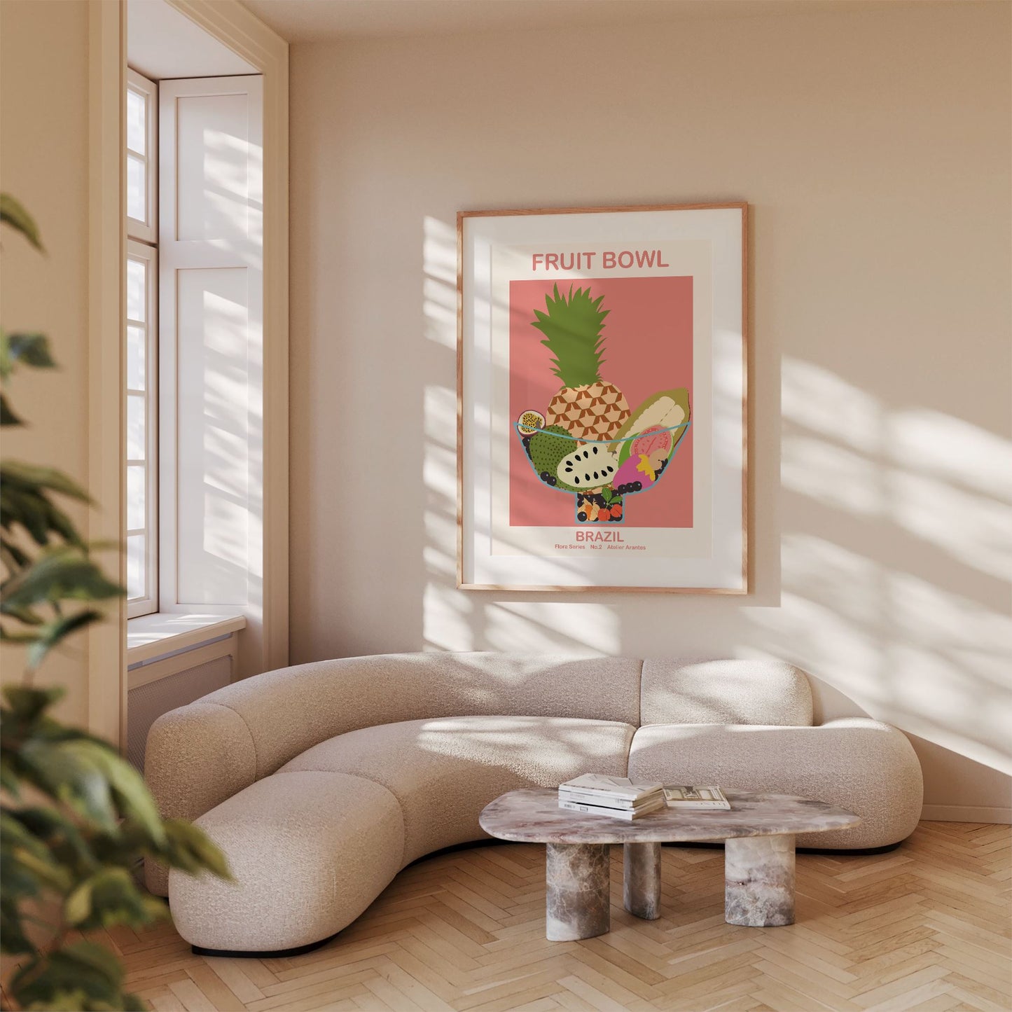 Brazil Flora Series No.2 Wall Art Print Unframed Art Print Atelier Arantes