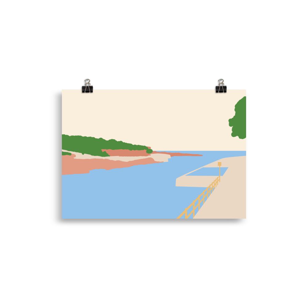 Clovelly Calm Art Print Unframed Art Print Atelier Arantes 21×30 cm