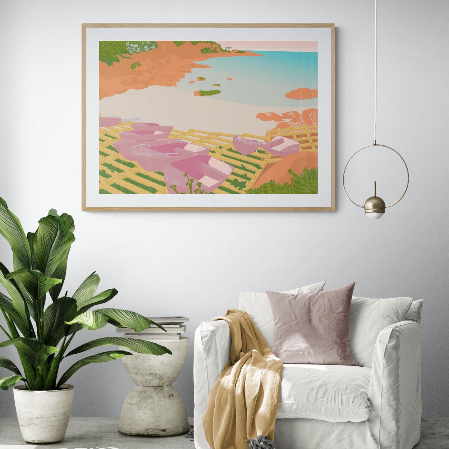 Gordons Bay Art Print Unframed Art Print Atelier Arantes