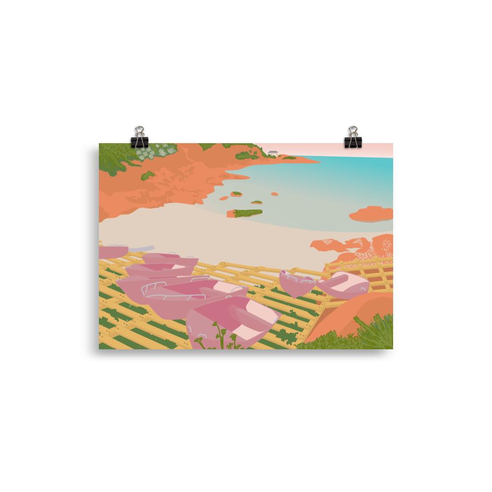 Gordons Bay Art Print Unframed Art Print Atelier Arantes 21×30 cm