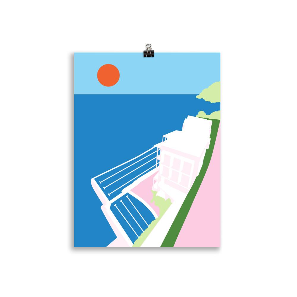 Ice Ice Baby Bondi Art Print Unframed Art Print Atelier Arantes 30×40 cm