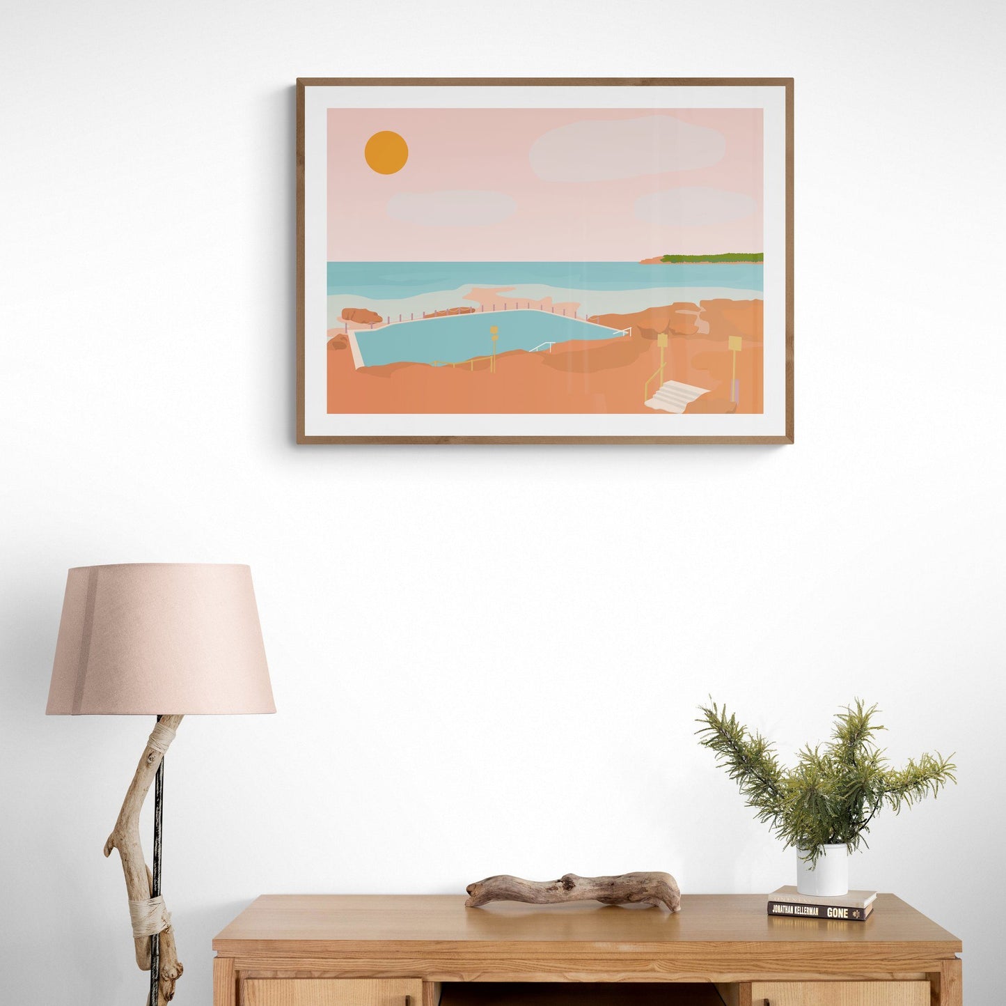 Mahon Rockpool Maroubra Art Print Unframed Art Print Atelier Arantes