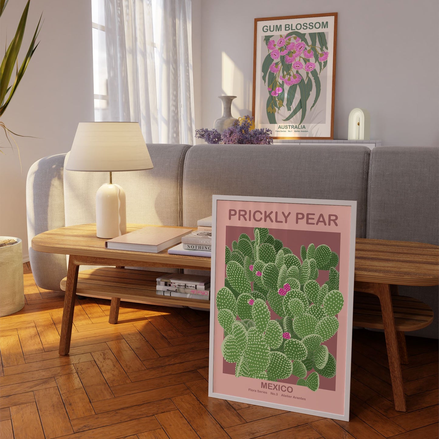 Mexico Flora Series No.3 Wall Art Print Unframed Art Print Atelier Arantes