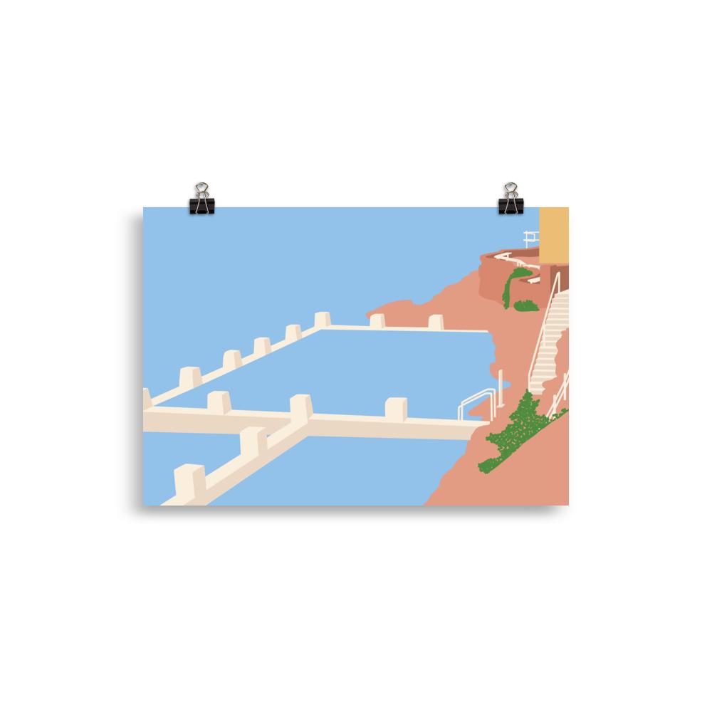 Quiet Coogee Art Print Unframed Art Print Atelier Arantes 21×30 cm
