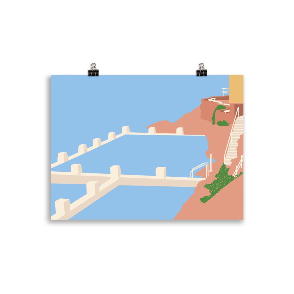Quiet Coogee Art Print Unframed Art Print Atelier Arantes 30×40 cm