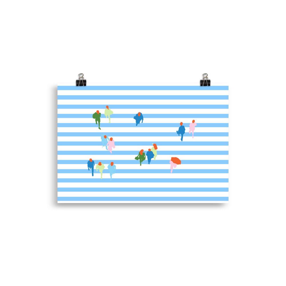 Tokyo Transitions Art Print Unframed Art Print Atelier Arantes 21×30 cm