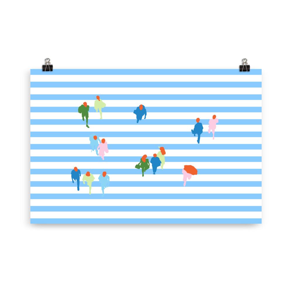 Tokyo Transitions Art Print Unframed Art Print Atelier Arantes 61×91 cm