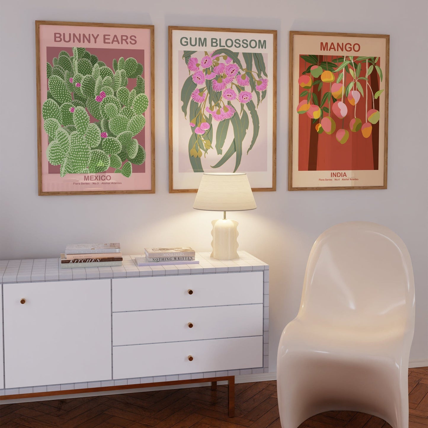 Australia Flora Series No.1 Wall Art Print Unframed Art Print Atelier Arantes 